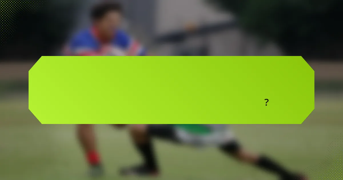 ইতালিতে রাগবি খেলোয়াড়দের মূল্যায়নের জন্য মূল পারফরম্যান্স সূচকগুলি কী কী?