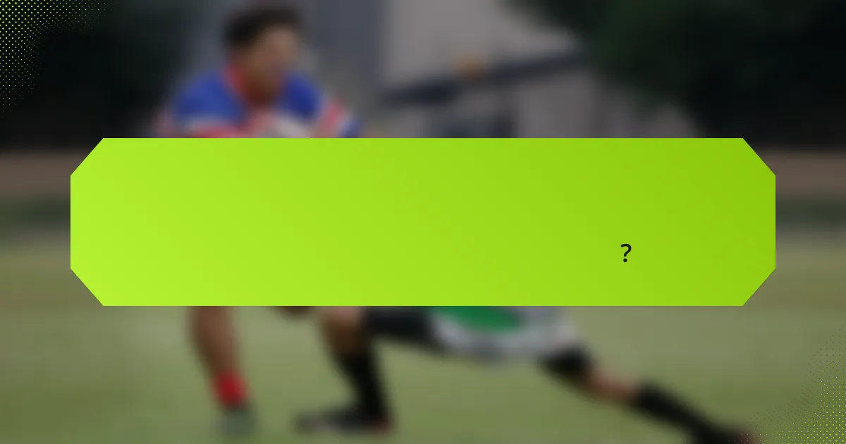 কিভাবে আমি একটি রাগবি খেলোয়াড়ের শারীরিক ফিটনেস মূল্যায়ন করব?