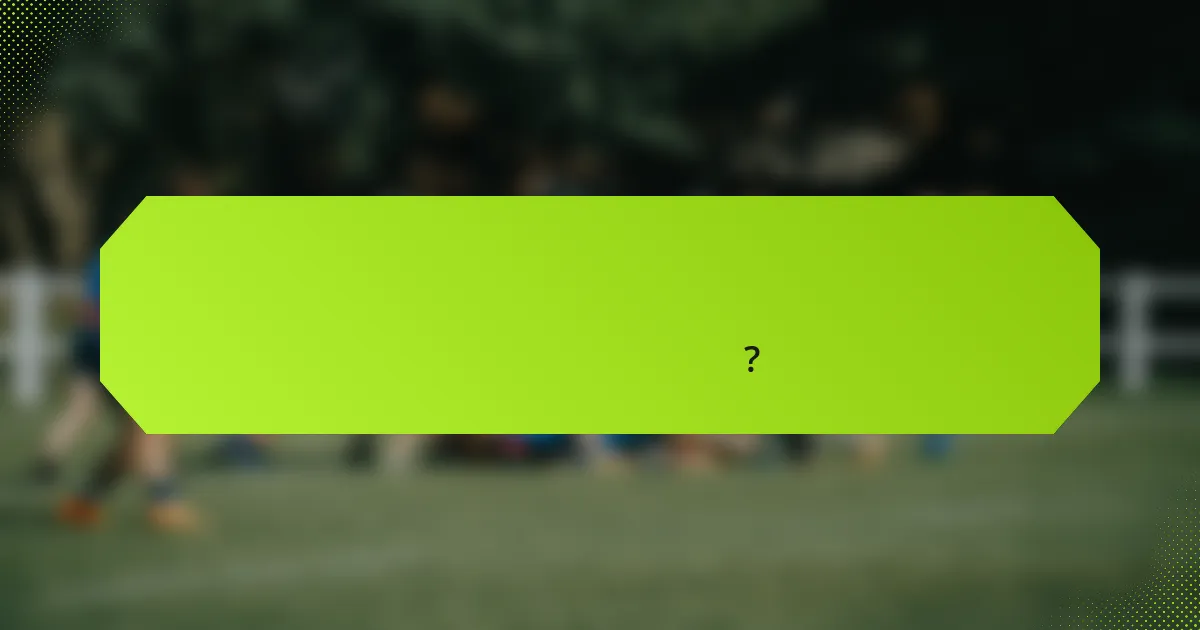 রাগবি পারফরম্যান্স বিশ্লেষণের জন্য কী কী মূল মেট্রিকস?